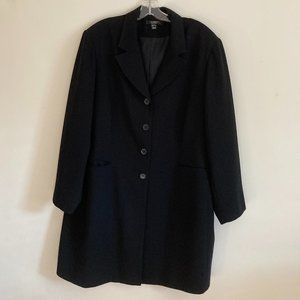 Vintage Louben Woman Black 22W US Blazer